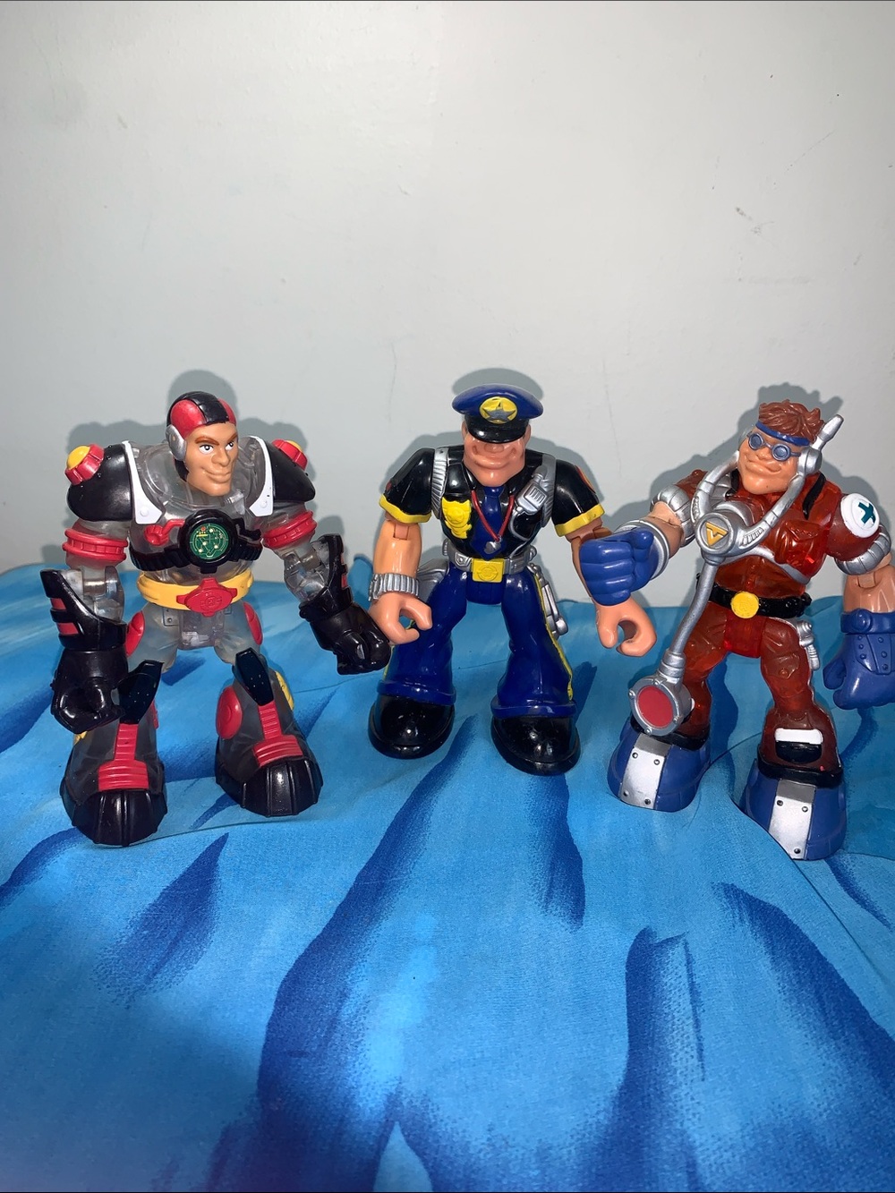 Fisher-Price Rescue Heroes 2001 Action Figure Set
